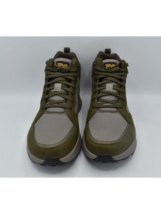 Teva Mens Size 10 Ellwood Mid Rapid Proof Olive Leather Waterproof Hiking Boots main image 11